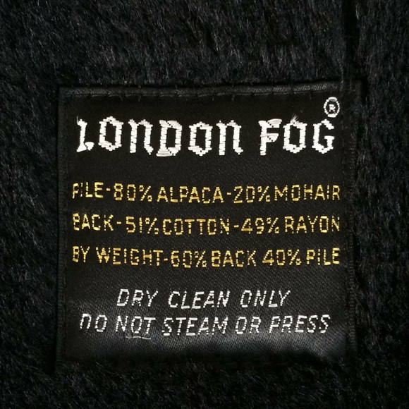 London Fog Vintage fine multicolored plaid high quality men’s swing trench coat - Picture 6 of 8